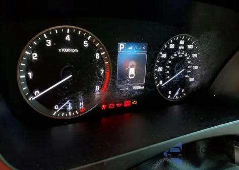 2016 Hyundai Sonata Se z USA, uszkodzony, nr VIN 5NPE24AFXGH411462